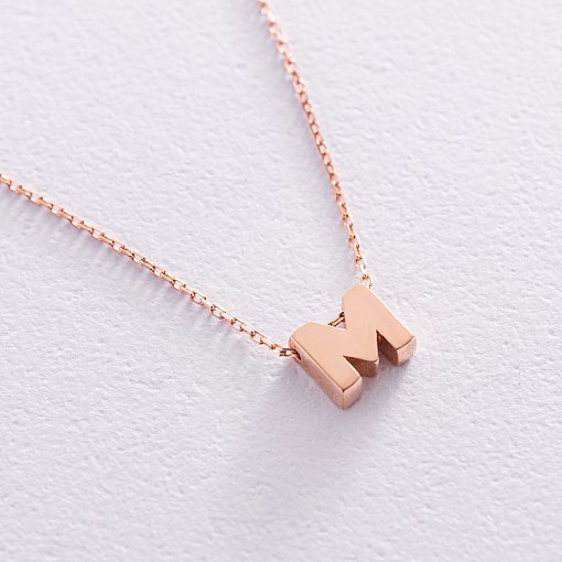 Кольє з буквою 