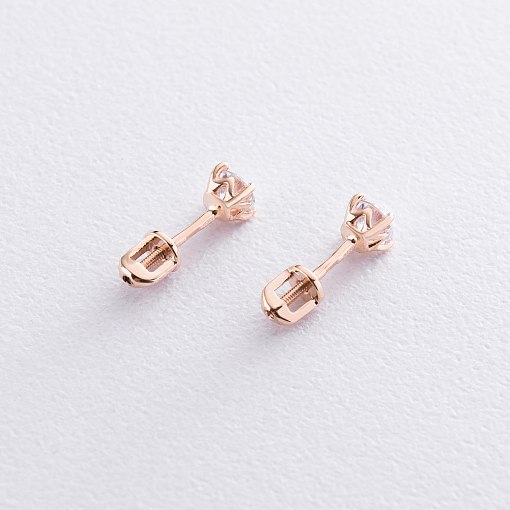 Серьги-пусеты Деликатность с06258 3