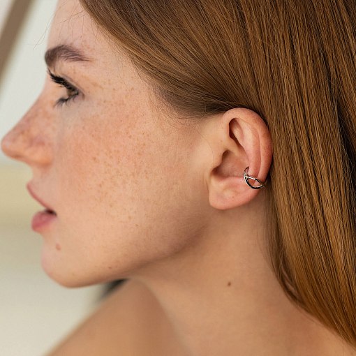 Каффа "Лея" в белом золоте с07758 4