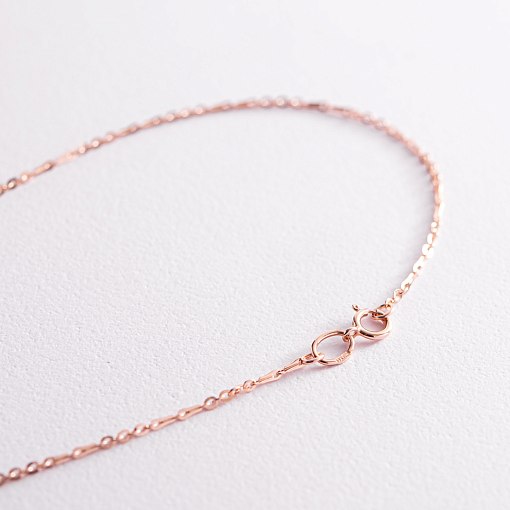 Кольє - ланцюжок у червоному золоті ц00397 5