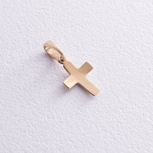 Золотой крестик п03286 3