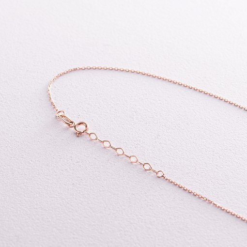 Колье "Шар" в красном золоте (0.5 см) кол01760 9