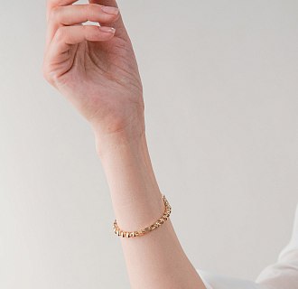 Золотой браслет "Colette" б05631 №4