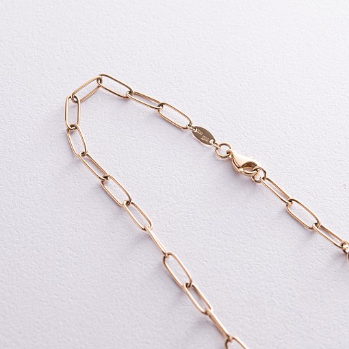 Кольє з монеткою для гравіювання (жовте золото) кол02394 11