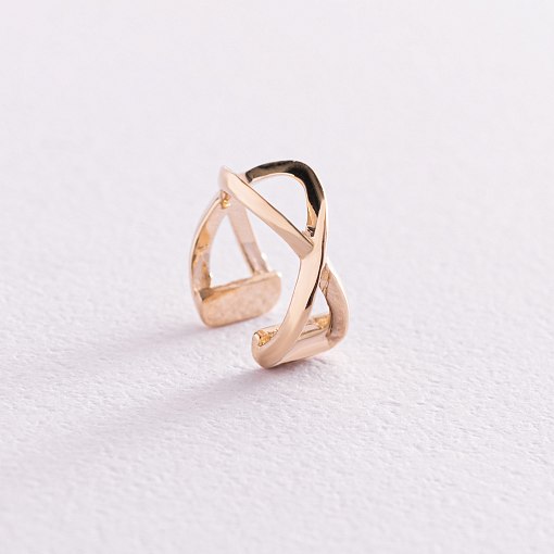 Каффа "Лея" в желтом золоте с07678