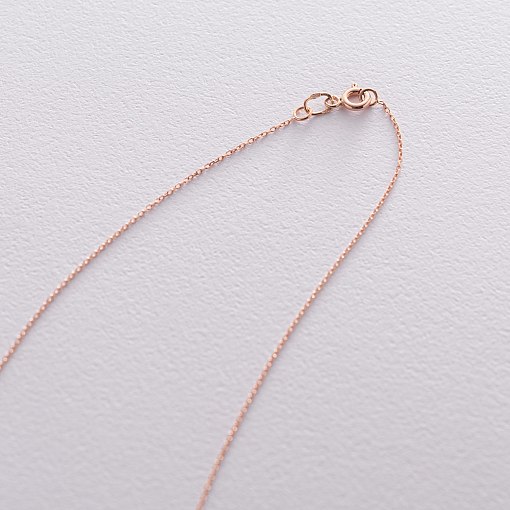 Двойное золотое колье "Хлоя" с шариком кол01864 3