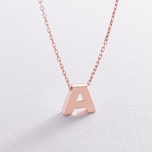 Кольє з буквою 