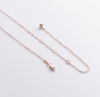Колье 2 в 1 "Шарики" в красном золоте кол02572 №6