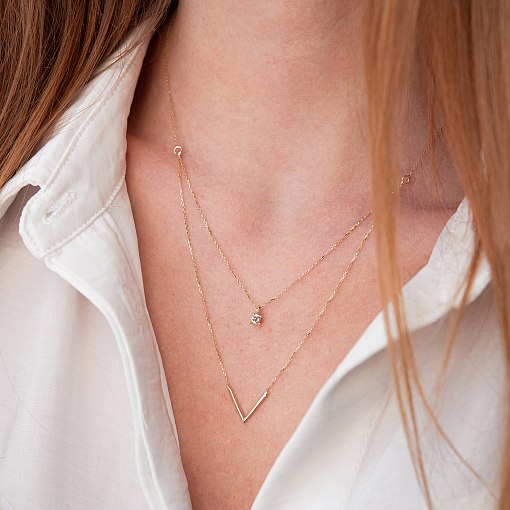 Золоте кольє 