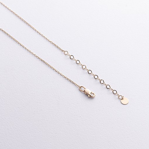 Золоте кольє із сердечком кол01339 4