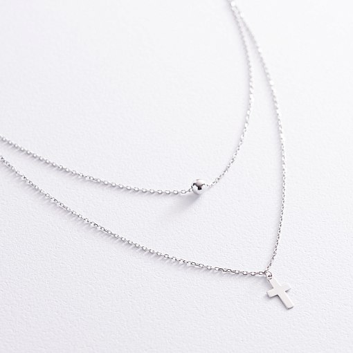 Подвійне золоте кольє 