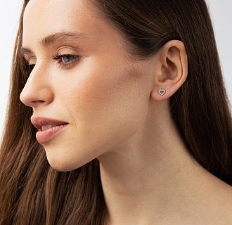 Золоті сережки - пусети 