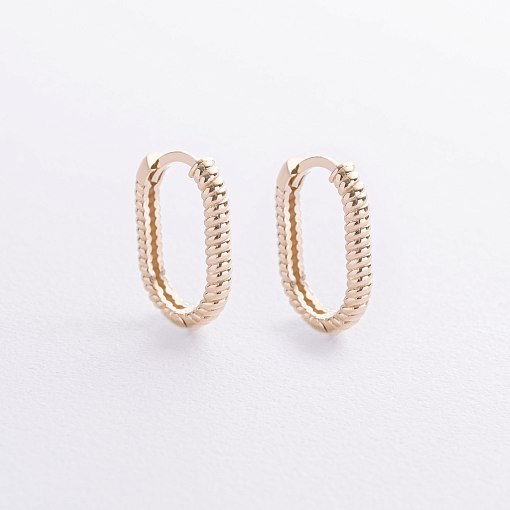 Серьги "Alisia" в желтом золоте с09221