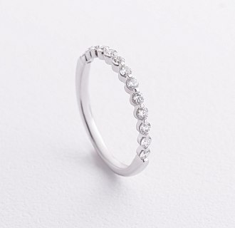 Золота каблучка з діамантами кб0595ri