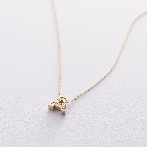 Кольє з буквою 