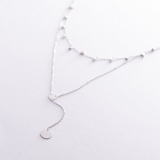 Подвійне золоте кольє 