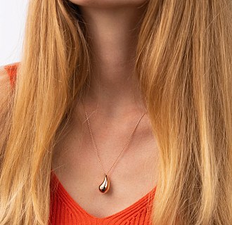 Колье "Megan" в красном золоте (Middle) кол02577 №4