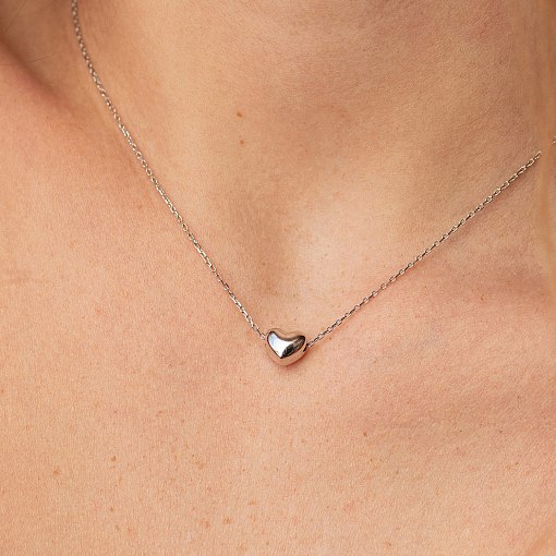 Золоте кольє із сердечком кол01322 3