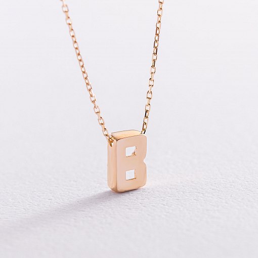 Кольє з буквою 
