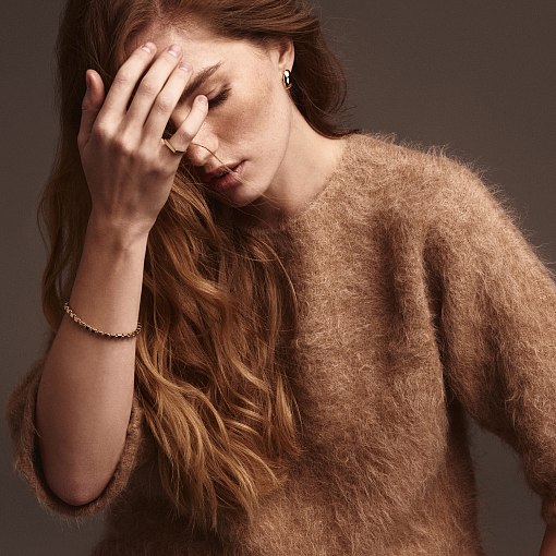 Каблучка в жовтому золоті (можливе гравіювання) к07600 11