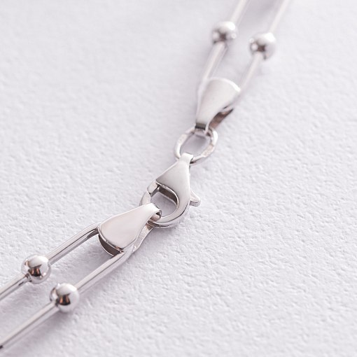 Браслет "Фантазия" в белом золоте б04714 3