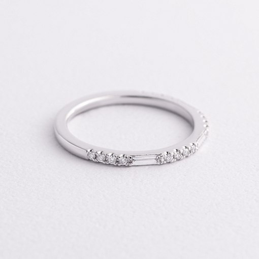 Золота каблучка з діамантами кб0617lg 3