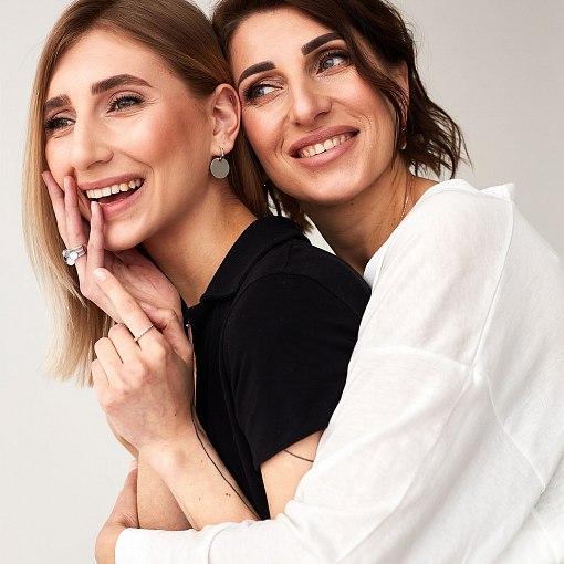 Золотое кольцо с фианитами к05715 7