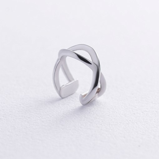 Каффа "Лея" в белом золоте с07758