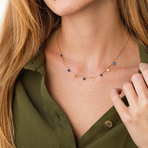 Золоте кольє 