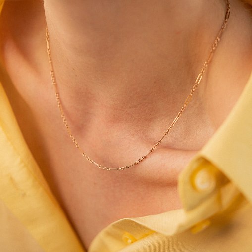 Кольє - ланцюжок в червоному золоті кол02374 10