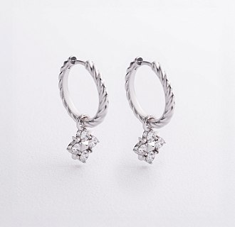 Золоті сережки - кільця 