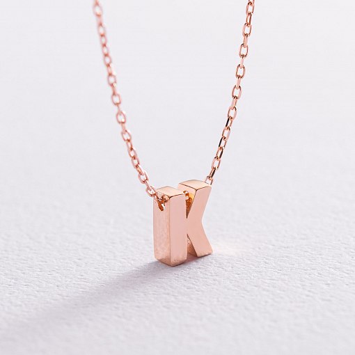 Кольє з буквою 