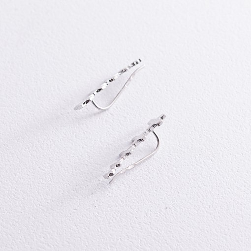 Золотые серьги - клаймберы Стремление с07483 3