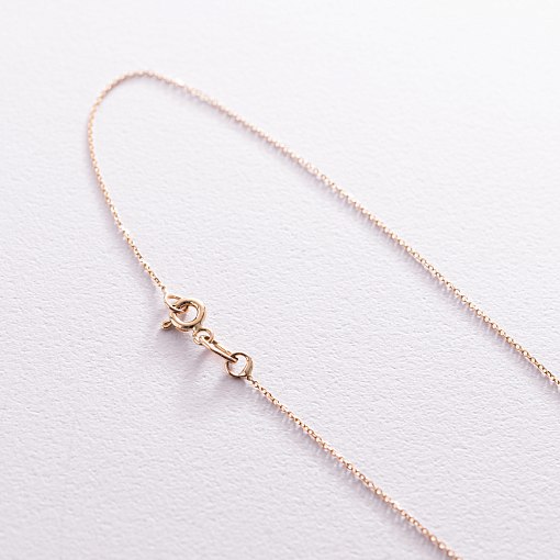 Колье "Бабочка" в желтом золоте кол02149 5