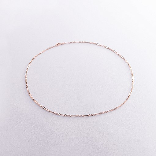 Кольє - ланцюжок в червоному золоті кол02374 3